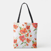 Tote Bag Motif d'aquarelle pour pâtés orange doux (Dos)