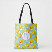 Tote Bag Motif de bain canards en caoutchouc (Devant)