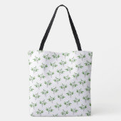 Tote Bag Motif de bambou twig (Dos)