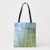 Tote Bag Motif de bande rustique cool (Devant)