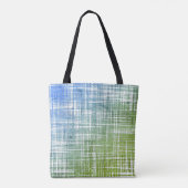 Tote Bag Motif de bande rustique cool (Dos)