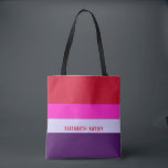 Tote Bag Motif de bandes rouge, rose et violet<br><div class="desc">Un coque iPhone 16 Pro tendance avec un motif rayé rouge,  rose et violet. Élégant et moderne,  cet accessoire personnalisé apporte une touche unique tout en gardant votre appareil protégé.</div>