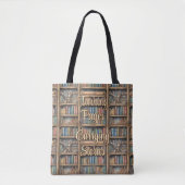 Tote Bag Motif de bibliothèque Fairytale (Devant)
