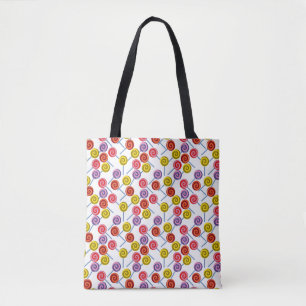 Tote Bag Motif de bonbons motif Lollies lollipop 2