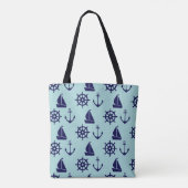 Tote Bag Motif de bord de la mer (Dos)
