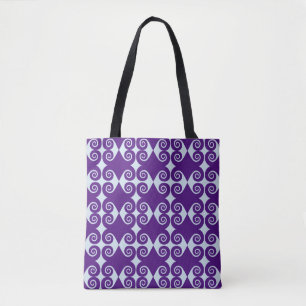 Tote Bag Motif de boucle diamant