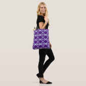 Tote Bag Motif de boucle diamant (Sur le modèle)