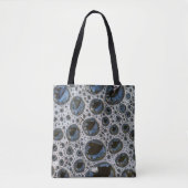 Tote Bag Motif de bulle abstrait (Devant)