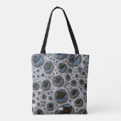 Tote Bag Motif de bulle abstrait (Dos)