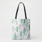 Tote Bag Motif de Cactus mignon (Devant)
