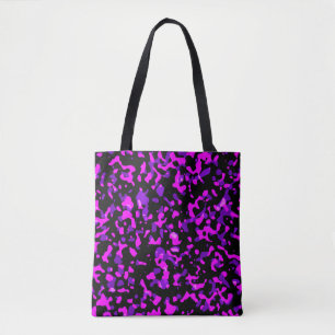 Tote Bag Motif de Camouflage rose et violet moderne