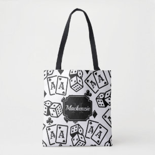 Tote Bag Motif de casino