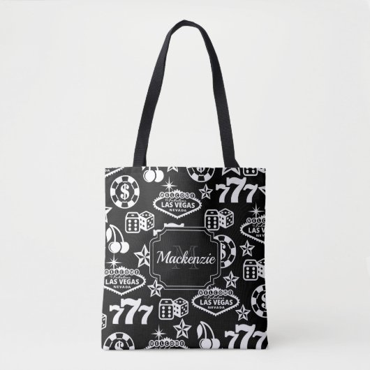 Tote Bag Motif de casino (Devant)