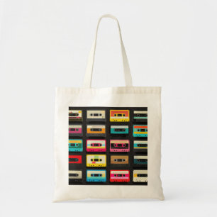 Tote Bag Motif de cassette rétro – Musique vintage