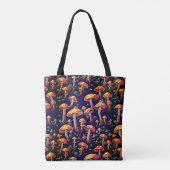 Tote Bag Motif de champignons (Dos)