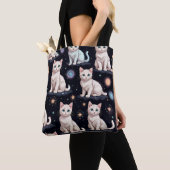 Tote Bag Motif de chats mignons (De près)