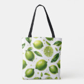 Tote Bag Motif de chaux (Dos)