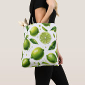 Tote Bag Motif de chaux (De près)