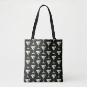 Tote Bag Motif de cocktails Martini (Devant)