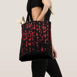 Tote Bag Motif de coeur 24