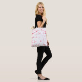 Tote Bag Motif de coeur 33 (Sur le modèle)