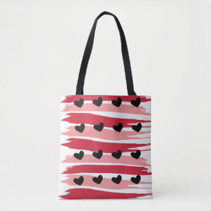 Tote Bag Motif de cœurs de la Saint-Valentin