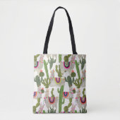 Tote Bag Motif de collection Llamarama (Devant)