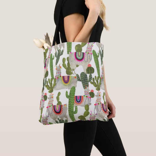 Tote Bag Motif de collection Llamarama (De près)
