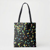 Tote Bag Motif de couleur vivant (Devant)