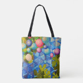 Tote Bag motif de courtepointe moderne (Dos)