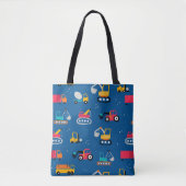 Tote Bag Motif de déplacement de construction mûre (Devant)