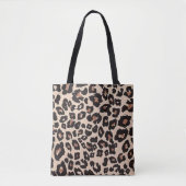 Tote Bag Motif de design léopard (Devant)