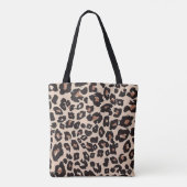 Tote Bag Motif de design léopard (Dos)