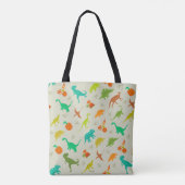 Tote Bag Motif de dinosaures (Dos)