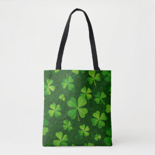 Tote Bag Motif de fermeture à quatre feuilles