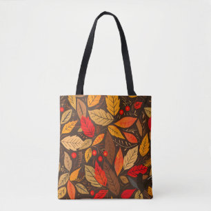 Tote Bag Motif de feuille d'automne esthétique