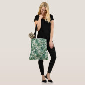 Tote Bag Motif de feuilles vertes (Sur le modèle)