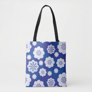 Tote Bag motif de fleur