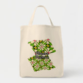 Tote Bag Motif de fleurs esthétiques (Devant)