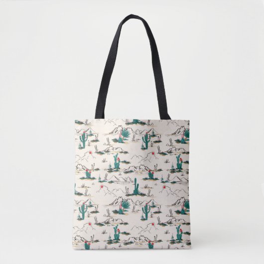 Tote Bag Motif de floraison de Succulents (Devant)