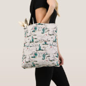 Tote Bag Motif de floraison de Succulents (De près)