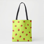 Tote Bag Motif de fraises (Devant)