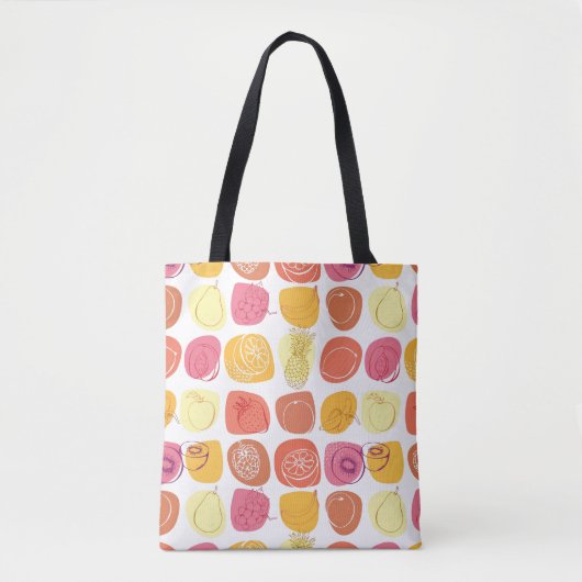 Tote Bag Motif de fruit (Devant)