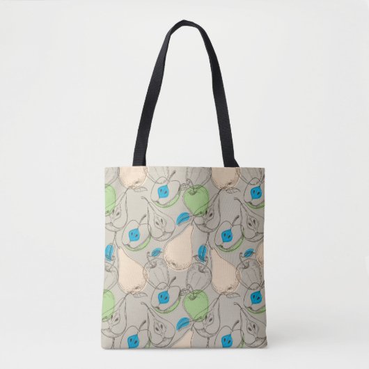 Tote Bag Motif de fruits (Devant)