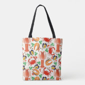 Tote Bag Motif de fruits de mer (Dos)