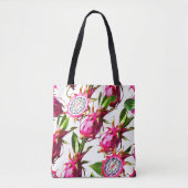 Tote Bag Motif de fruits dragons (Devant)