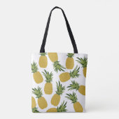 Tote Bag Motif de fruits tropicaux à l'ananas (Dos)