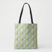 Tote Bag Motif de fruits tropicaux d'été (Devant)