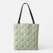 Tote Bag Motif de fruits tropicaux d'été (Dos)