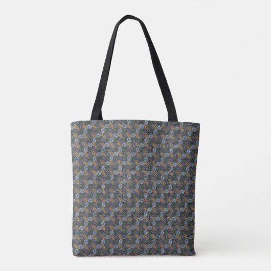 Tote Bag motif de graffiti Abstrait (Dos)